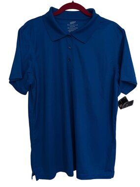NWT Ultra Club Summer Sporty UV Protection Moisture WickinRoyal Blue Polo Sz 2XL